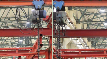 PK型環(huán)鏈電動葫蘆的性能由錐形電機與減速箱來決定